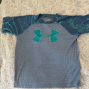 Under Armour Kids Blue Graphic T-Shirt